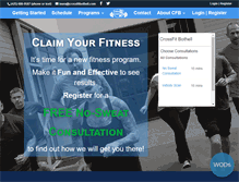 Tablet Screenshot of crossfitbothell.com